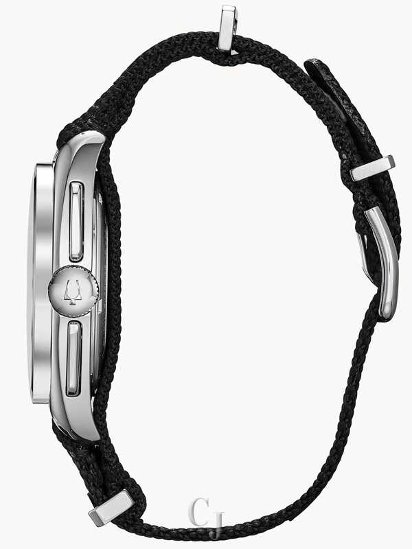 Bulova Special Edition Lunar Pilot Black Dial Stainless Steel Men’s Watch 96A225 - Image 2