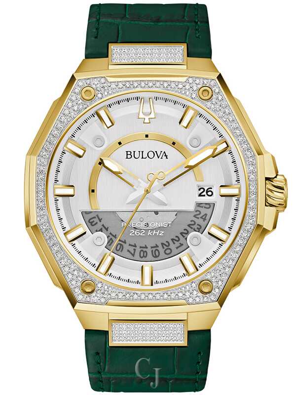 Bulova Precisionist Series X Pavé Diamond Dial Men's Watch 98J121