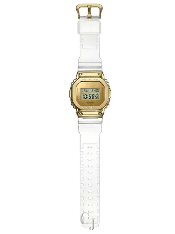 G-SHOCK GショックGM-5600 ゴールド/ホワイト　40周年モデル G-Shock Metal Covered 5600 Series Watch GM5600SG-9 - Claudias