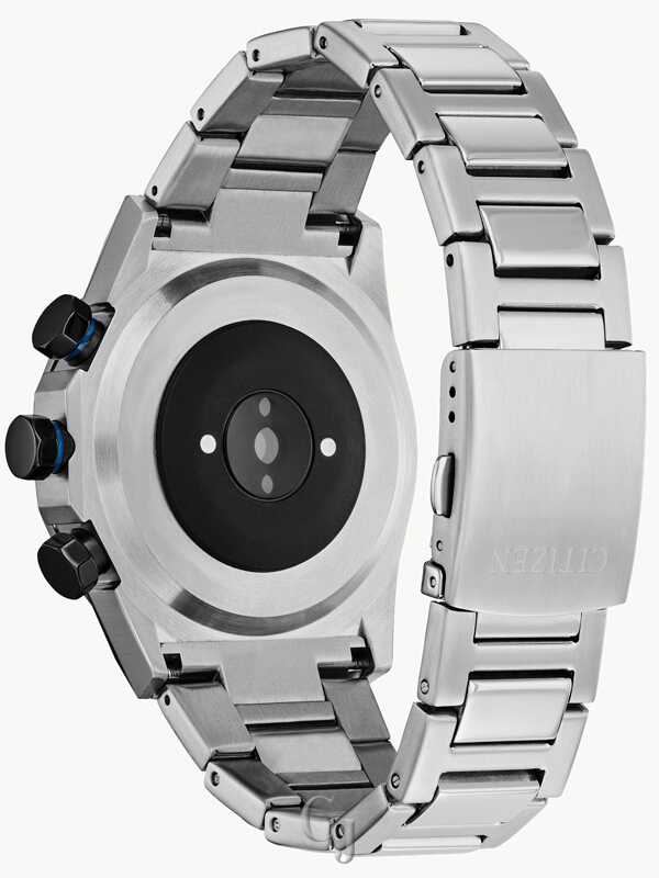 Citizen CZ Smart Hybrid Heart Rate Monitor Black Dial Smartwatch