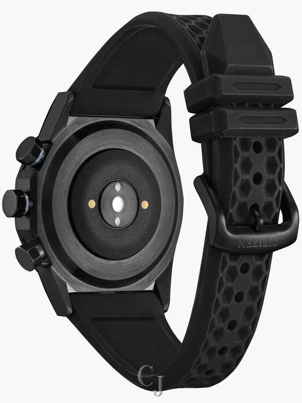 Citizen CZ Smart Hybrid Heart Rate Monitor Black Dial Smartwatch