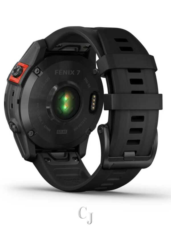 Garmin Fenix 7 Solar Slate Gray Black Band GPS Multisport