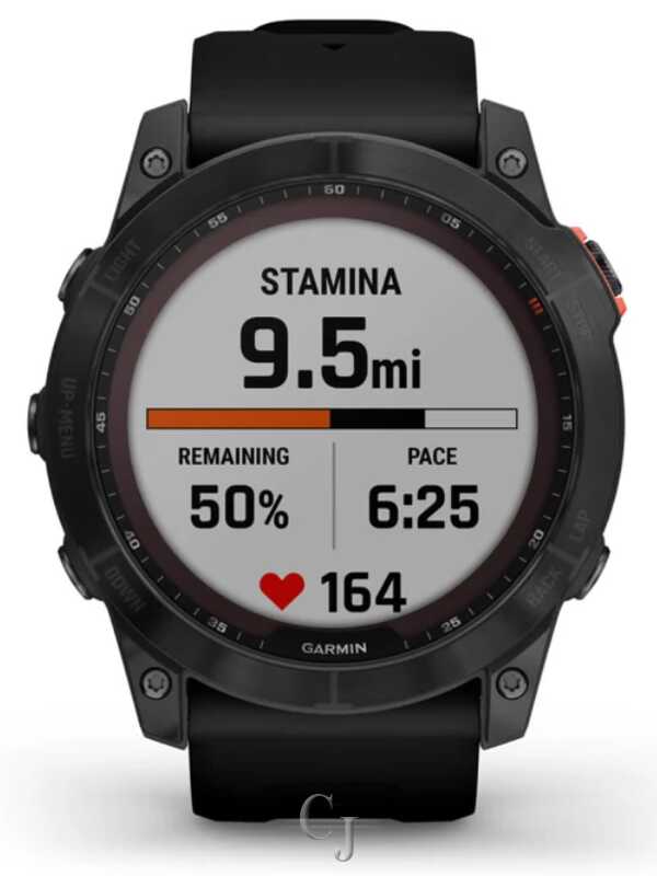 Garmin Fenix 7X Solar Slate Gray Black Band GPS Multisport