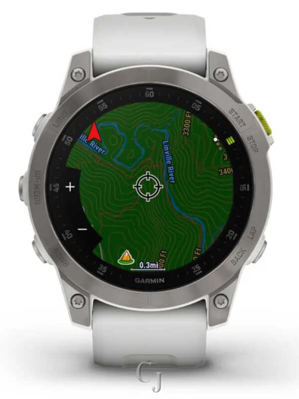 Garmin Epix Gen 2 White Titanium GPS Multisport Smartwatch 010