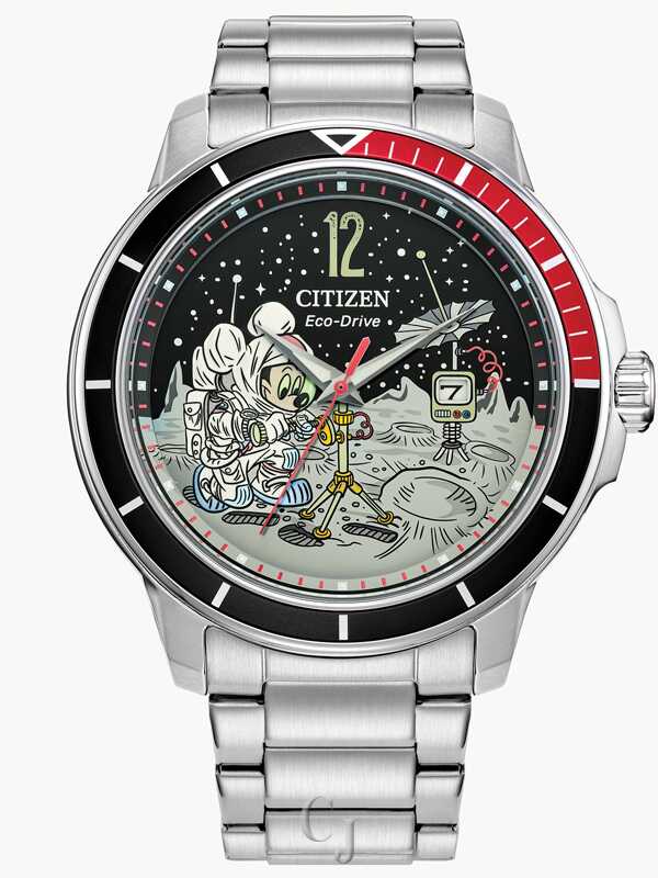 Citizen Disney Mickey Astronaut Black Dial Eco-Drive Stainless