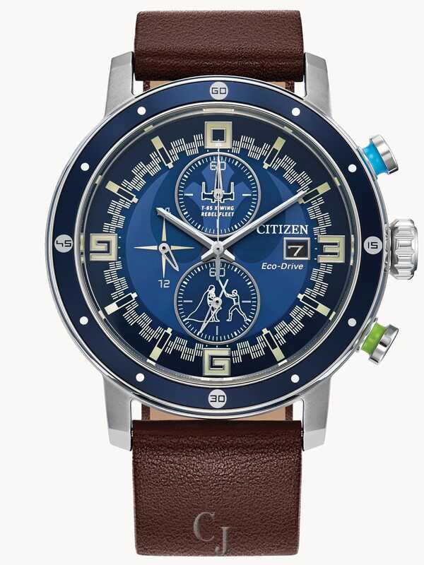 Citizen Star Wars Luke Skywalker Blue Dial Eco-Drive Chronograph