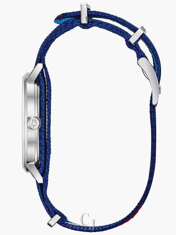 Bulova Aerojet Blue Dial NATO Strap Men’s Watch 96B315 - Image 2