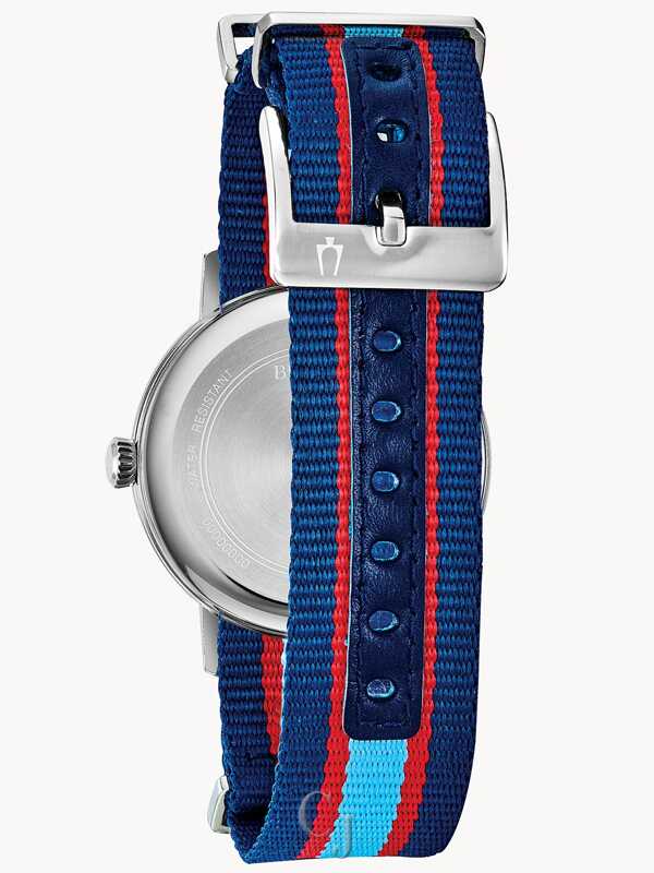 Bulova Aerojet Blue Dial NATO Strap Men’s Watch 96B315 - Image 3