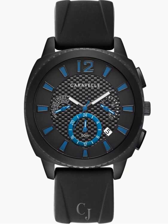 Caravelle by Bulova Sport Black Dial Men’s Watch 45B159