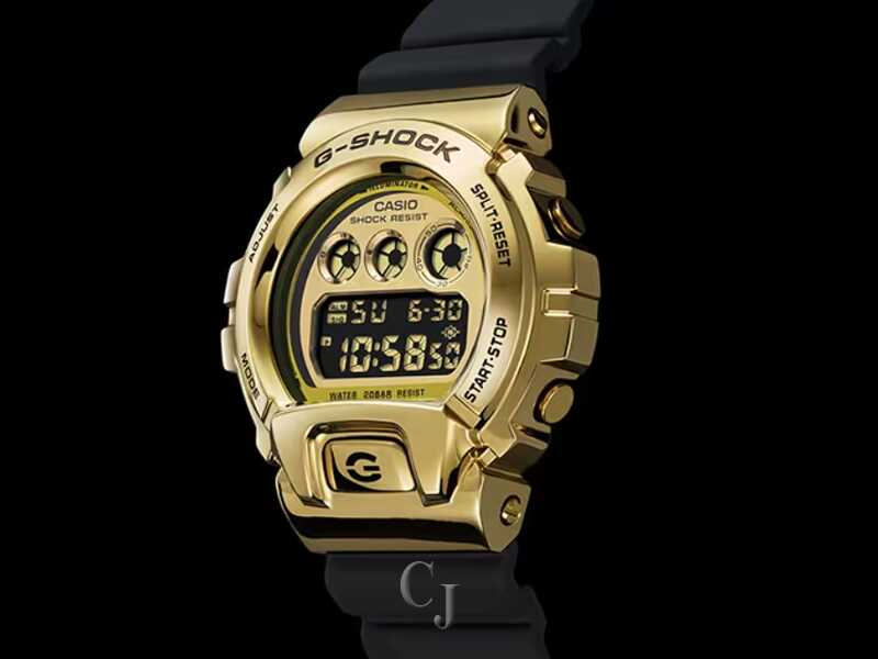G-Shock Metal Covered 6900 Series Gold Dial Watch GM6900G-9