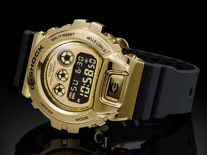 G-Shock Metal Covered 6900 Series Gold Dial Watch GM6900G-9