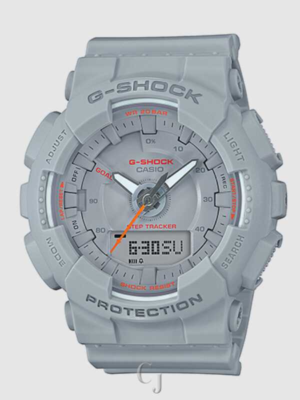 G-SHOCK S SERIES STEP TRACKER GREY MEN'S WATCH GMA-S130VC-8A