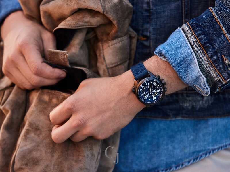 Citizen Promaster Altichron Blue Dial Eco-Drive Men's Watch BN4065