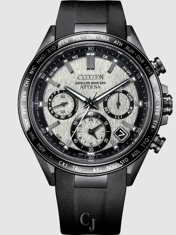 Citizen Attesa Satellite Timekeeping Gray Dial Eco-Drive Men's