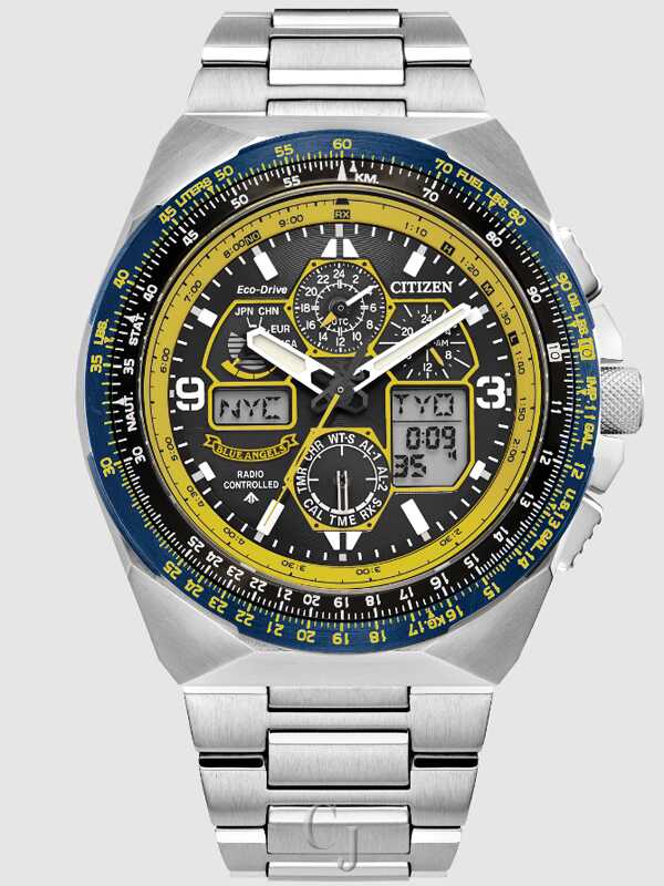 Citizen Promaster Skyhawk A-T Blue Angels Atomic Timekeeping Blue Citizen Promaster Skyhawk A-T Blue Angels Atomic Timekeeping Blue