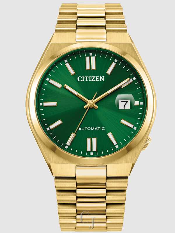 Citizen Tsuyosa Green Dial Automatic Stainless Steel Men's Watch