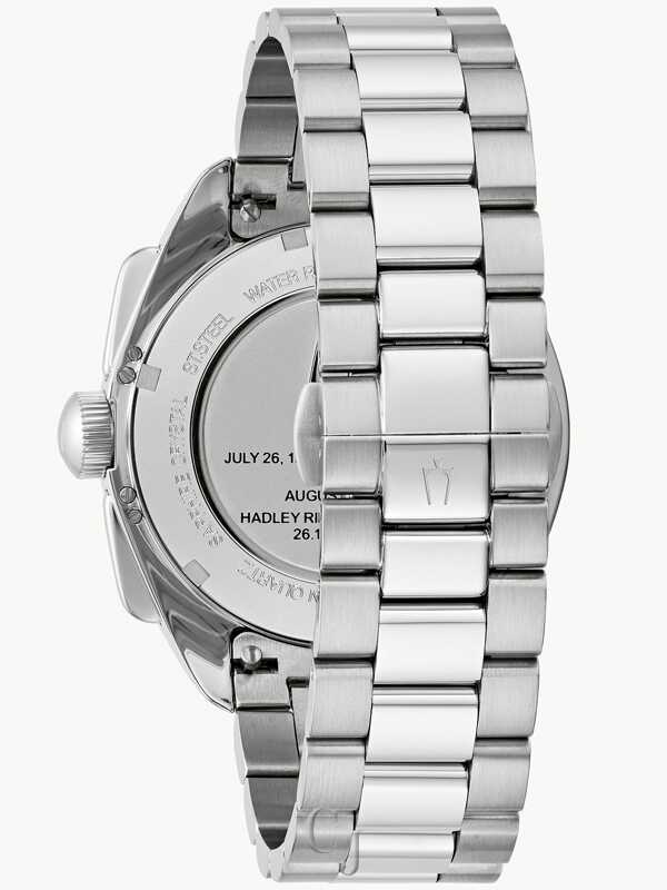 Bulova Lunar Pilot Archive Series Red Dial Stainless Steel Men’s Watch 96K115 - Image 4