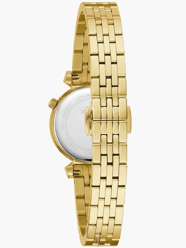 BULOVA REGATTA BLACK DIAL STAINLESS STEEL WOMEN’S WATCH 97P173 - Image 3