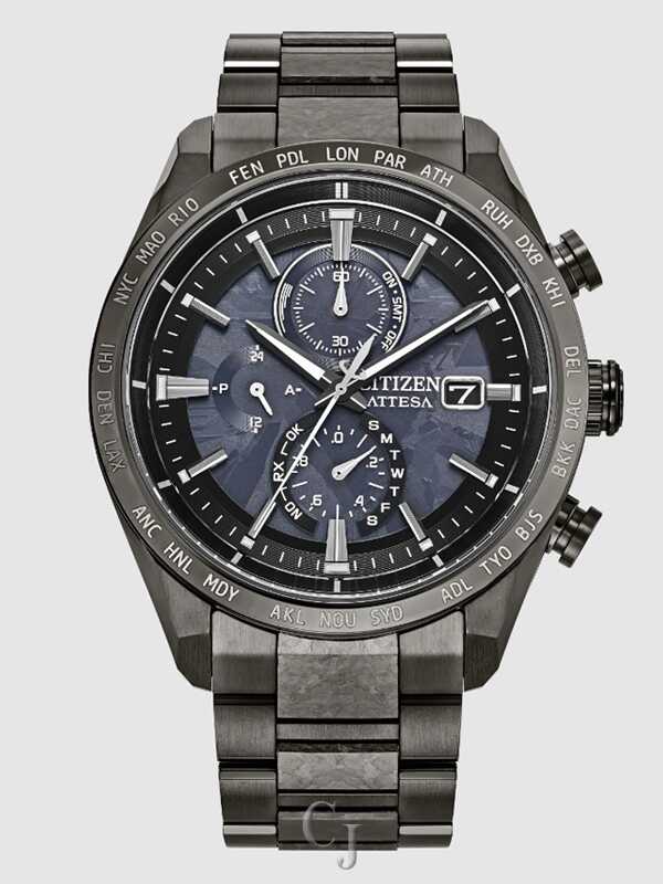 Citizen Attesa Hakuto-R Limited Edition Textured Black Dial Eco