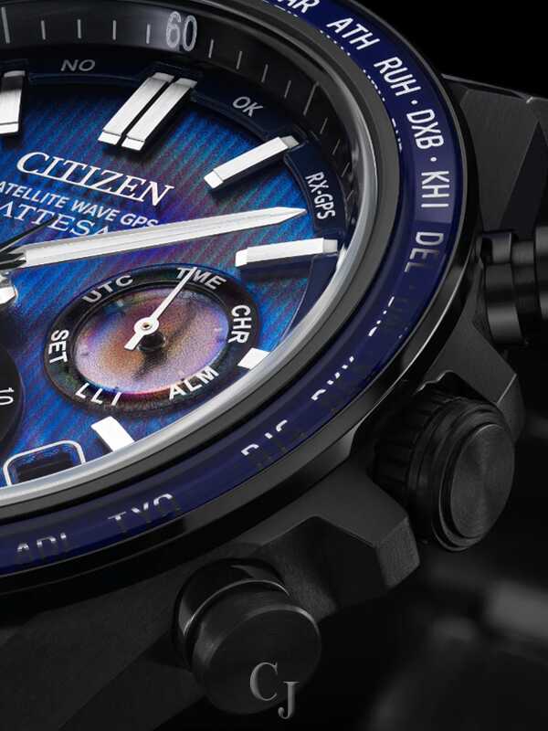 Citizen Attesa Hakuto-R Blue Dial Super Titanium Eco-Drive