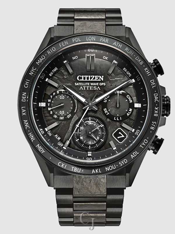 Citizen Attesa Hakuto-R Limited Edition Black Dial Super Titanium