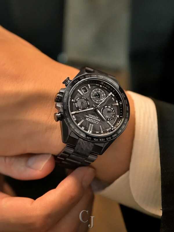 Citizen Attesa Hakuto-R Limited Edition Black Dial Super Titanium