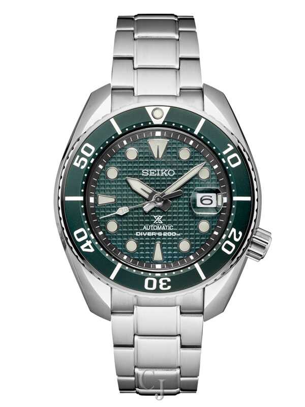 Seiko Prospex Special Edition Green Dial Automatic Stainless Steel
