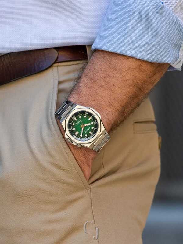 Citizen Series8 890 Green Dial Automatic Stainless Steel Men's