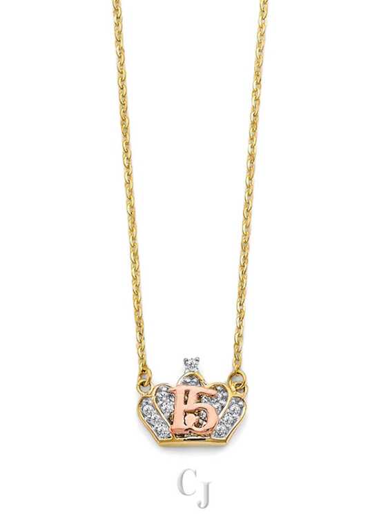14KY 3C 15 Years Necklace