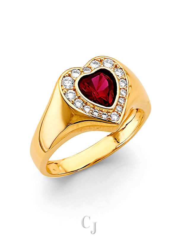 Shop 14KY CZ Fancy Ring Now at Claudia's Jewelry Inc.