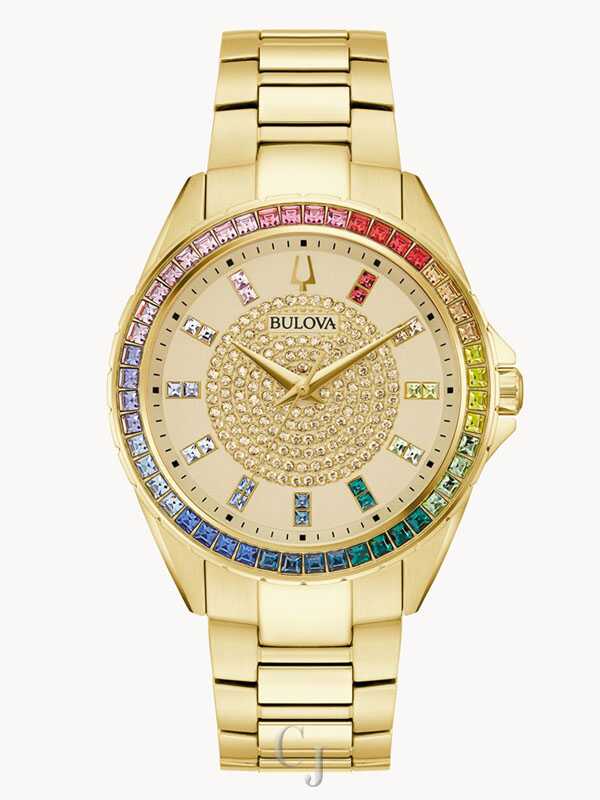 Bulova Phantom Champagne Dial Men’s Watch 97A179