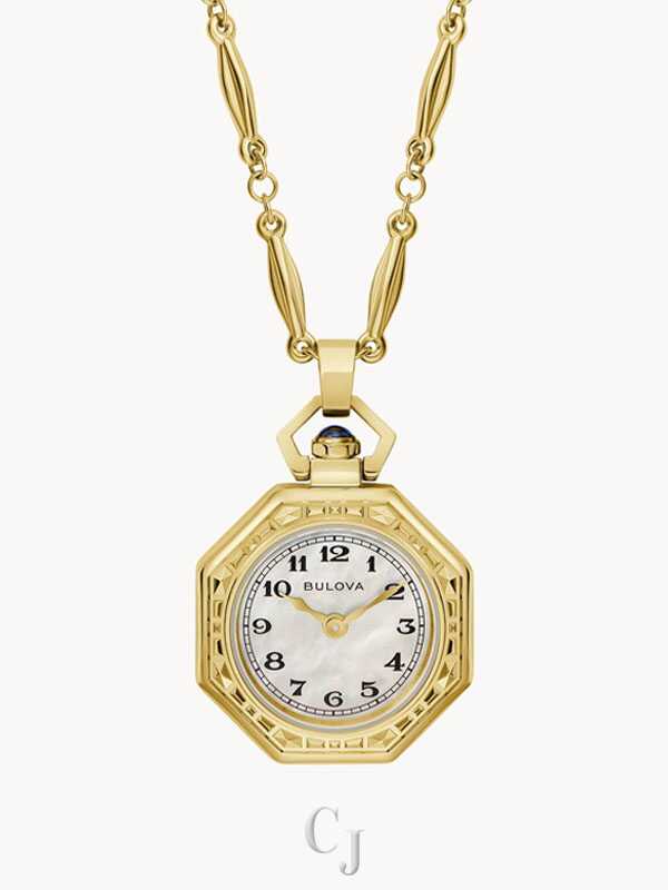 Bulova Rubaiyat Limited Edition Pendant Necklace Watch 97L182