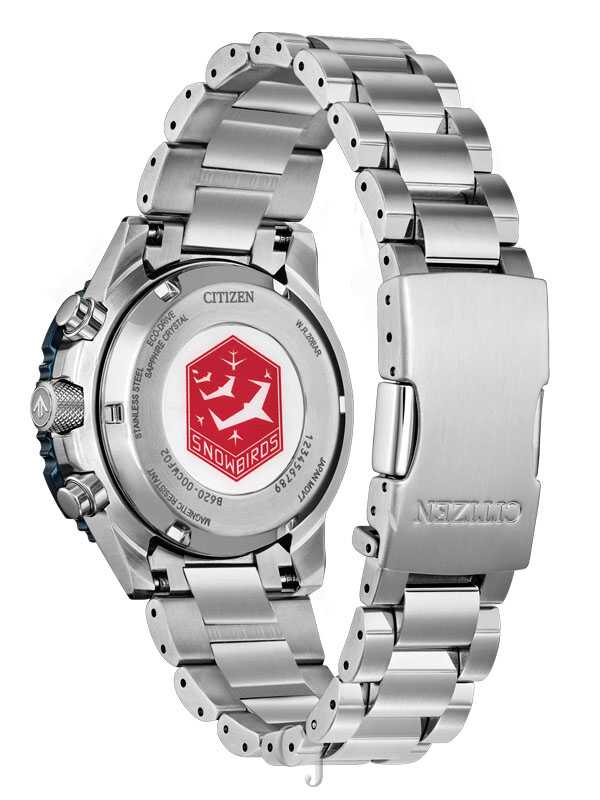 Citizen Promaster Nighthawk Red Dial Eco-Drive Chronograph