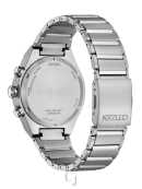 Citizen Zenshin Senkei Blue Dial Eco-Drive Chronograph Super Titanium Men’s Watch CA4691-59L - Image 3