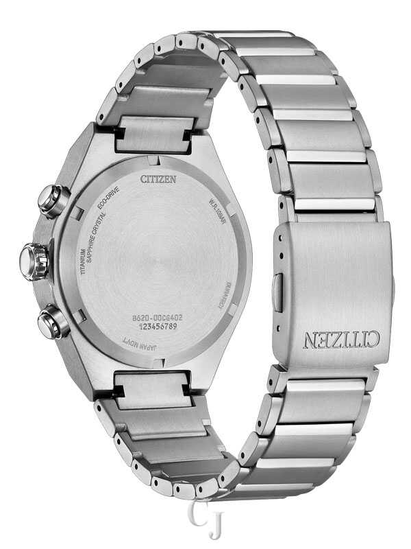 Citizen Zenshin Senkei Green Dial Eco-Drive Chronograph Stainless