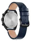 Citizen Sport Casual Chronograph Blue Dial Eco-Drive Leather Strap Men’s Watch CA7048-08L - Image 3