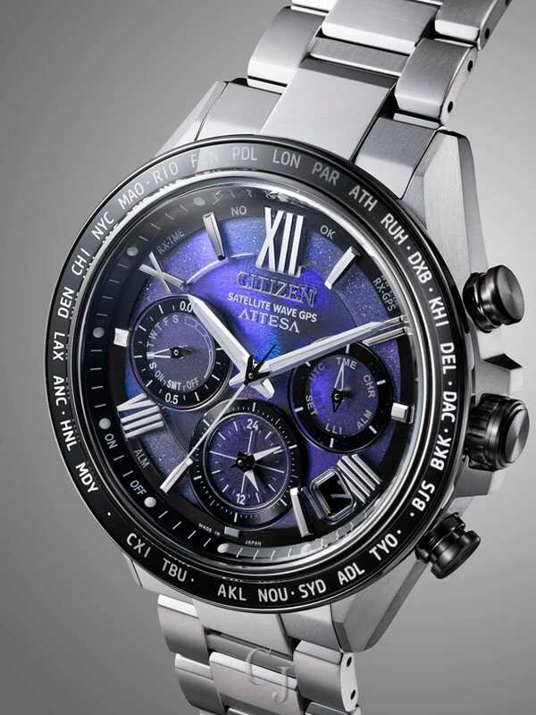Citizen Attesa Limited Edition Blue Dial Super Titanium Eco-Drive