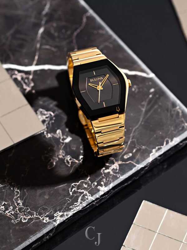 Bulova Gemini Black Dial Men's Watch 97A164 - Claudias Jewelry Inc
