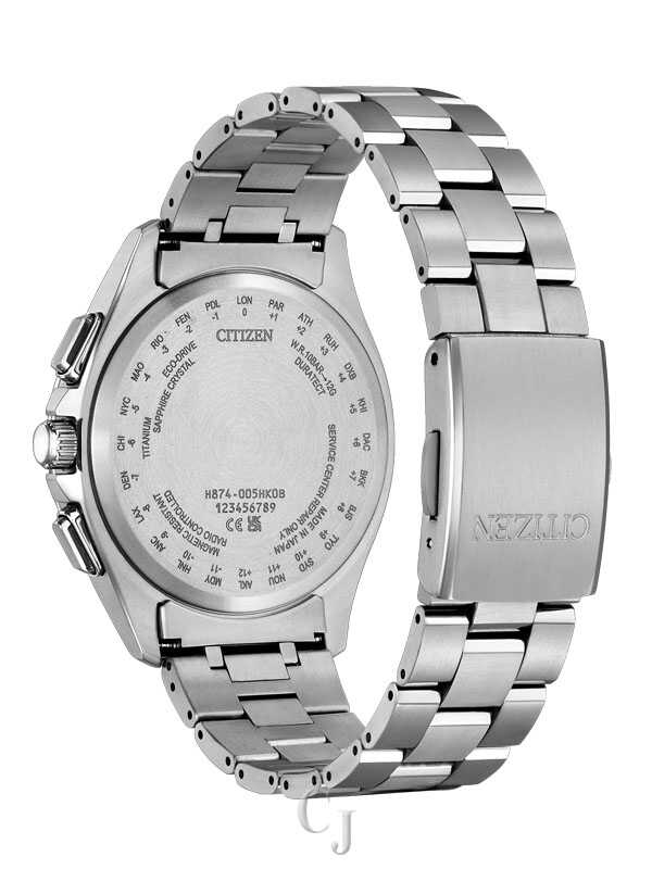 Citizen Attesa Limited Edition Blue Dial Super Titanium Eco-Drive