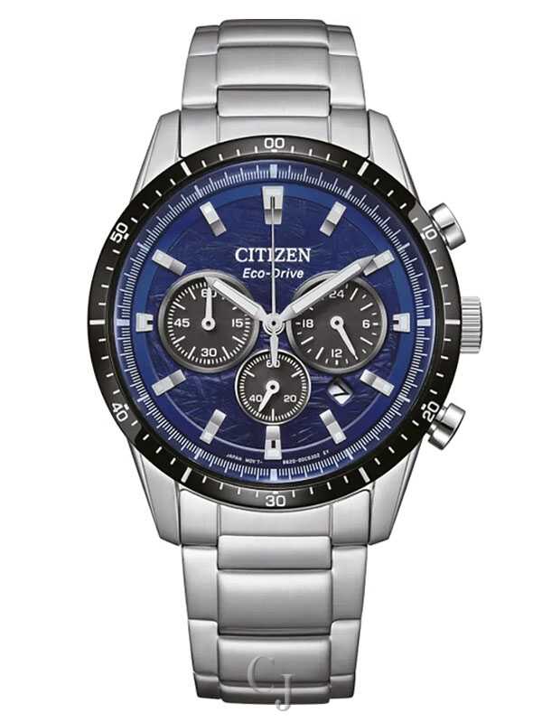 Citizen Sport Chronograph Blue Dial Eco-Drive Stainless Steel