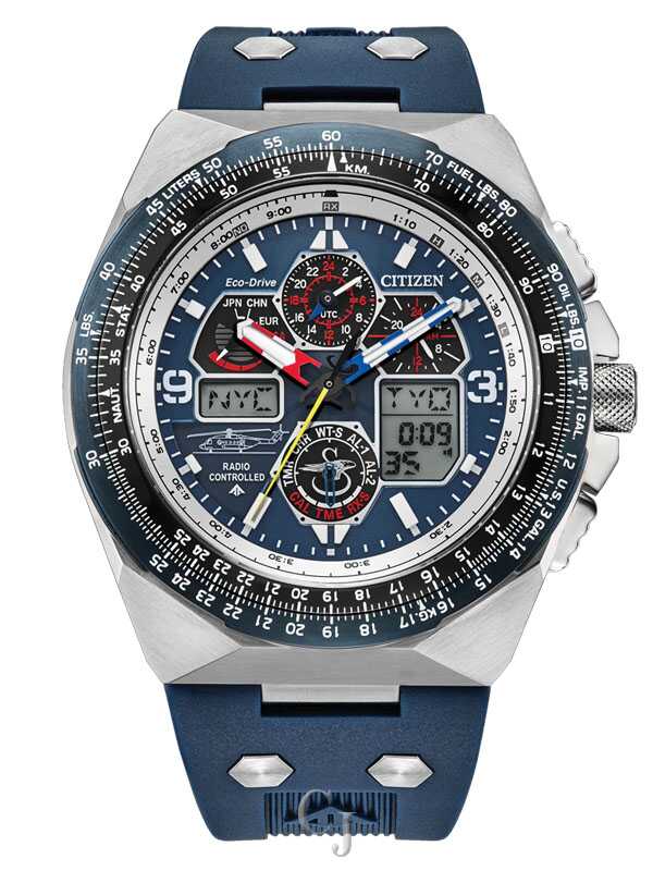 ユリイロ Citizen Promaster Sikorsky Special Edition Blue Dial Eco-Drive