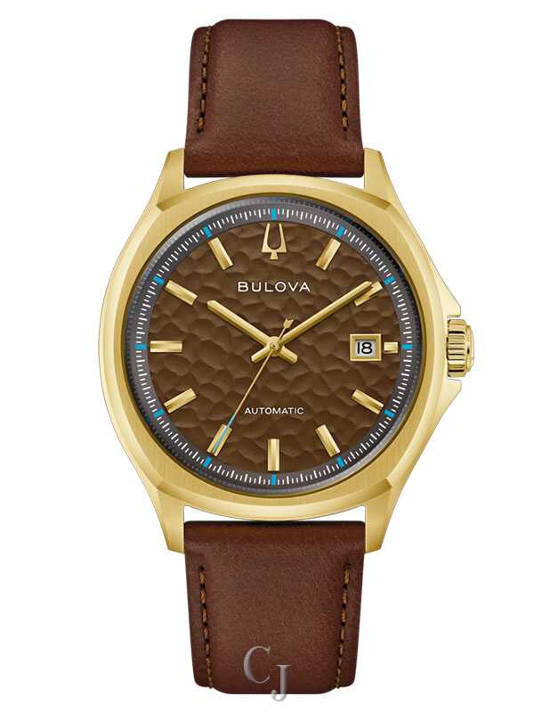【098】SPECIAL GOLD BROWNティンシャ・アスタマンガル Bulova NYC Tony Bennett Brown Dial Men's Watch 97B244 - Claudias