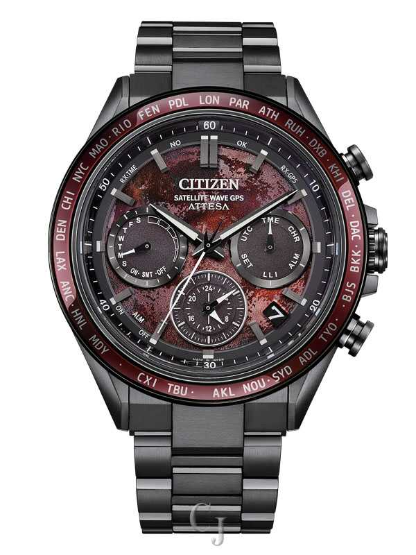 Citizen Attesa Red Dial Limited Edition Men's Watch CC4077-71Z