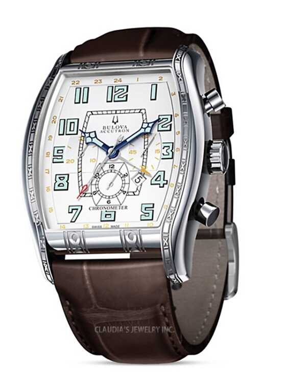 MEN'S BULOVA ACCUTRON CONQUEROR WATCH LIMITED EDITION 63B152