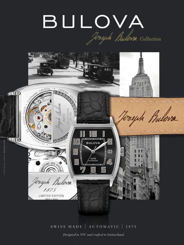 JOSEPH BULOVA BANKER LIMITED EDITION SWISS AUTOMATIC 96B329 - Image 5