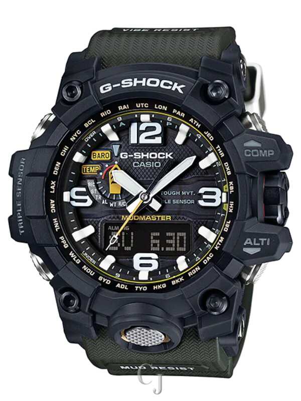 G-SHOCK SOLAR MASTER OF G-LAND MUDMASTER TRIPLE SENSOR GWG-1000-1A3