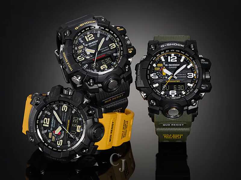 G-SHOCK SOLAR MASTER OF G-LAND MUDMASTER TRIPLE SENSOR GWG-1000-1A3 - Image 4