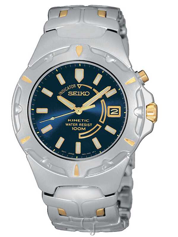 SEIKO KINETIC BLUE DIAL MEN’S WATCH SKA042