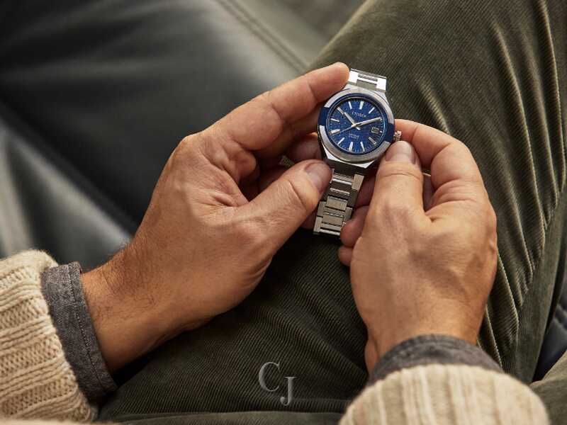 CITIZEN AUTOMATIC SERIES8 870 BLUE DIAL STAINLESS STEEL MEN’S WATCH NA1037-53L - Image 5