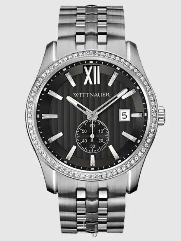 WITTNAUER BLACK DIAL MEN’S WATCH WN3031